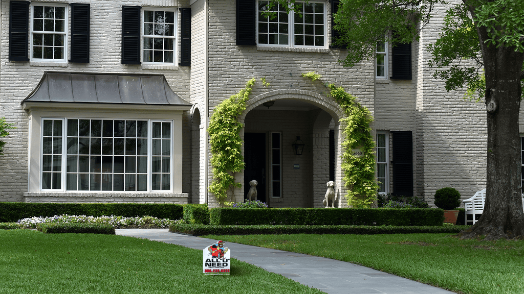 picture of a texas home recently serviced by all u need pest control