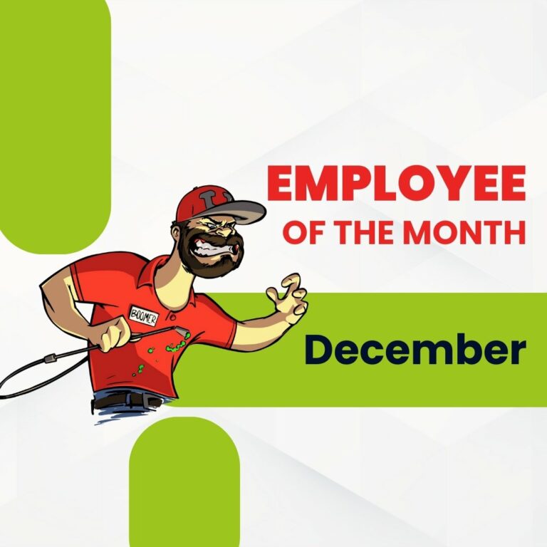 All U Need Pest Control: December Employees of the Month cover