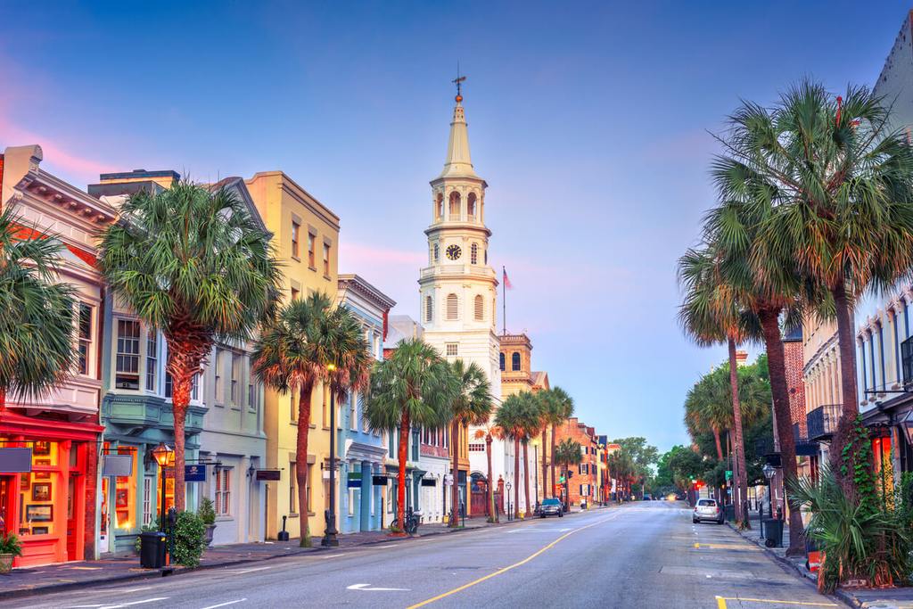 Charleston SC Downtown Street View